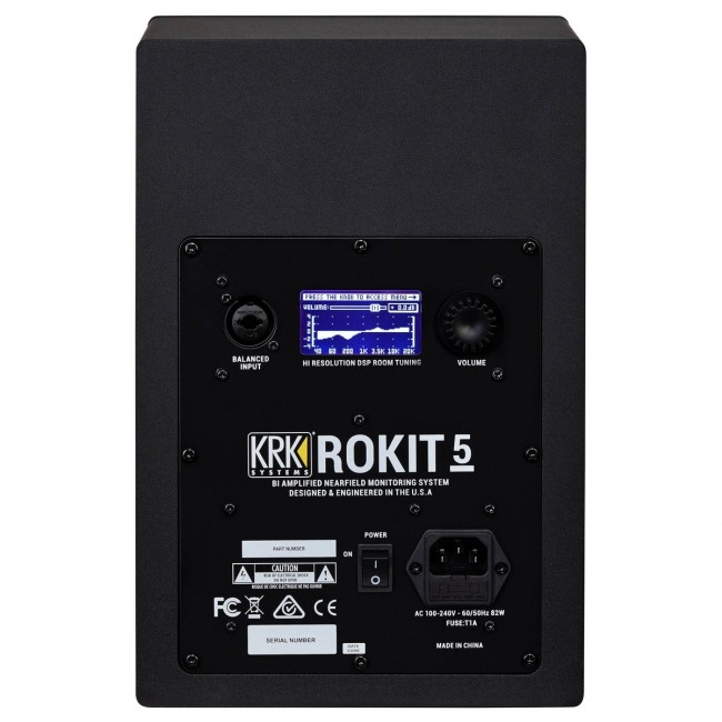 KRK RP5G4 | Monitor de estudio activo Rokit 5" color Negro