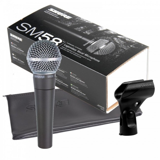 SHURE SM58-LC | Micrófono cardioide profesional para voces