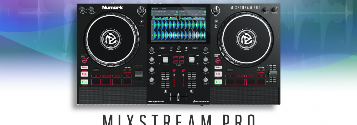 Conoce lo nuevo de Numark: Mixstream Pro, nuevo todo en uno para DJ