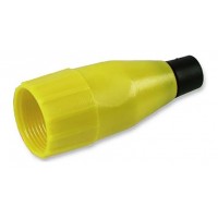 Amphenol AC-NUT-YEL | Tapa Trasera Plástica Amarillo XLR