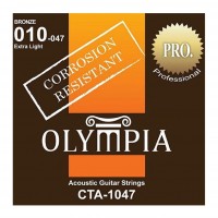 OLYMPIA CTA1047 | Cuerdas para Guitarra Acústica Calibres 10-47
