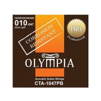 OLYMPIA CTA1047PB | Cuerdas para Guitarra Acústica Calibres 10-47