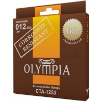 OLYMPIA CTA1253 | Cuerdas para Guitarra Acústica Calibres 12-53