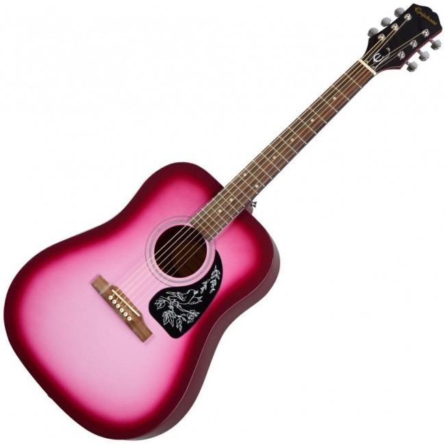 EPIPHONE EASTARHPPCH1 | Guitarra Acústica Starling Hot Pink Pearl