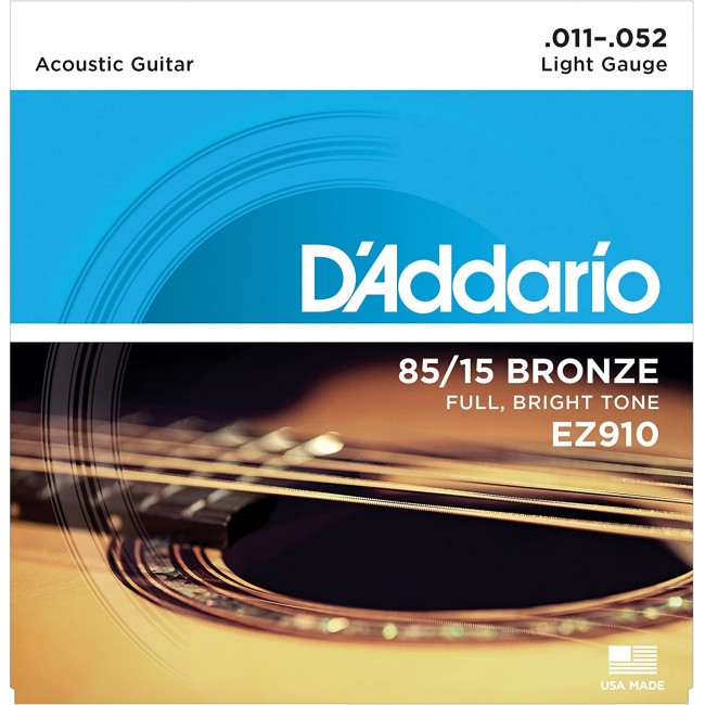 DADDARIO EZ910 | Cuerdas para guitarra acústica ligera