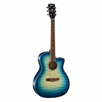 CORT GA-QF-CBB | Guitarra Acústica Series Grand Regals Coral Blue Burst