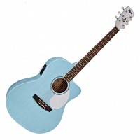 CORT JADE-CLASS-SKOP | Guitarra Electroacústica Jade Clásico Sky Blue Open Pore