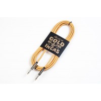 WESTERN MCRTXG30 | Cable plug mono cromados 1/4 R-R Cable silent tx 3 metros gold