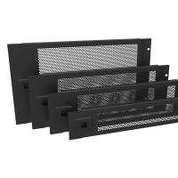 PENN ELCOM R1372-3UVK | Panel de ventilación para rack con bisagras 3U