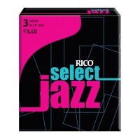 RICO RSF10ASX3H | Caña Select Jazz 3" Hard Saxo Alto pack 10 unidades