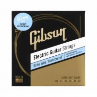 GIBSON SEG-BWR9 | Cuerdas de Guitarra Electrica Brite Wire Reinforced Calibres 9-42
