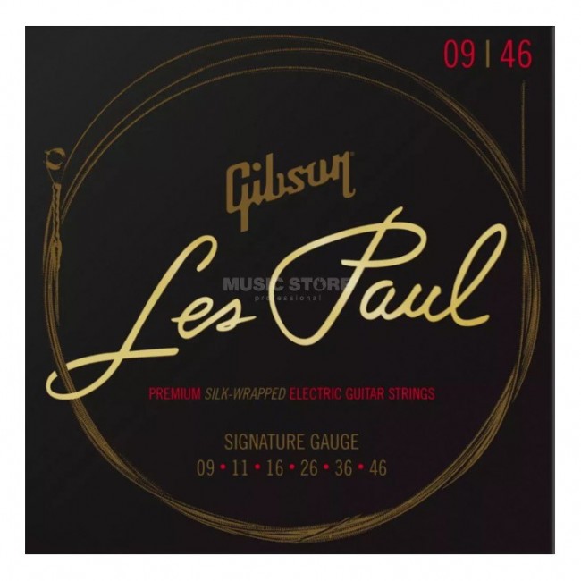 GIBSON SEG-LES | Cuerdas para Guitarra Electrica Les Paul Premium Calibres 9-46