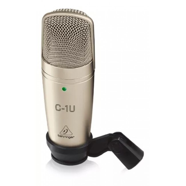 BEHRINGER C1U | Micrófono USB Studio Condenser con patrón de captación cardiode