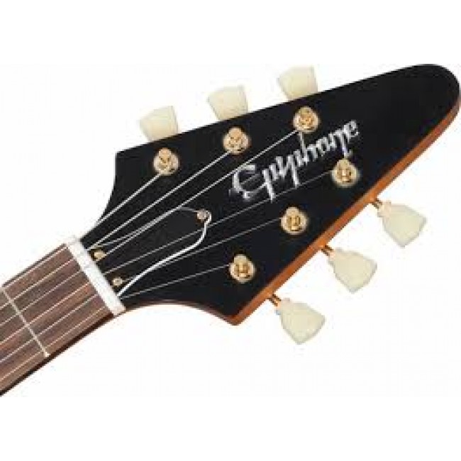 EPIPHONE  IGCKFVWANAGH1 |  Epiphone 1958 Korina Flying V Electric Guitar 