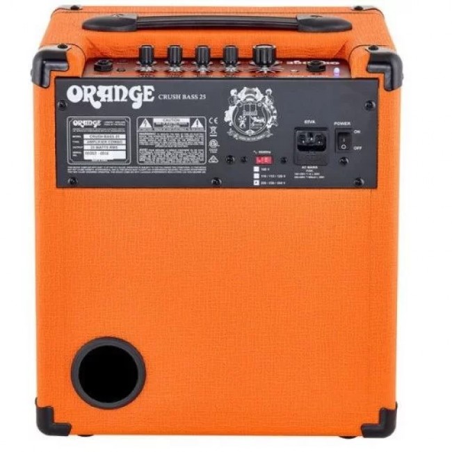 ORANGE OS-D-CRUSH-BASS-25 | Amplificador de Bajo Combo 1x8 25 Watts
