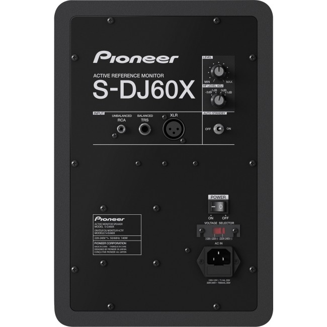 PIONEER S-DJ60X | Monitor de estudio activo de 6 pulgadas