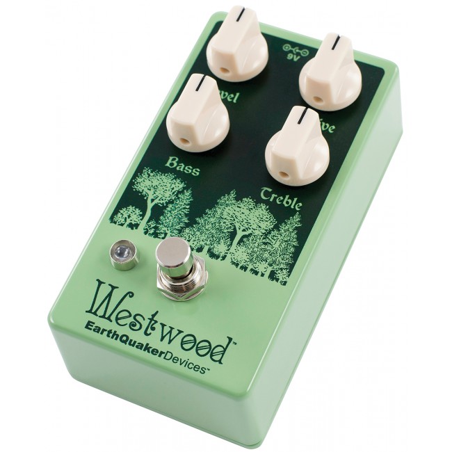 EARTHQUAKER WESTWOOD | Pedal Overdrive con Active EQ y True Bypass Switching